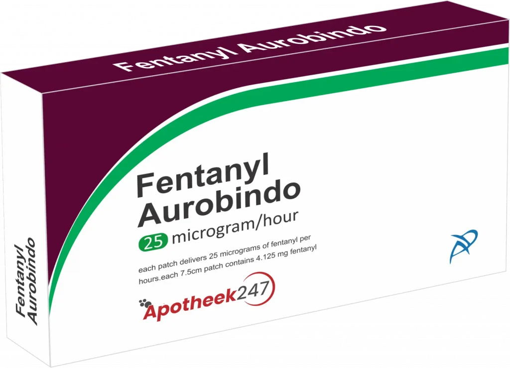 Fentanyl Pleister 25microgram Apotheek247.net