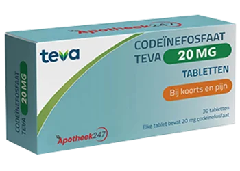 Codeïne 20 mg 30 Tabletten Apotheek247.net