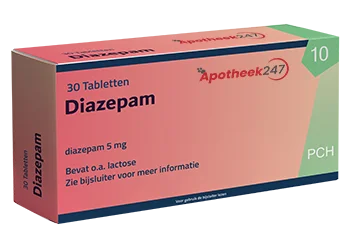 Diazepam 5mg 30 tabletten Apotheek247.net