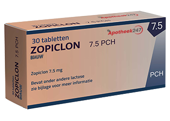 Zopiclon kopen 7.5mg Tabletten Apotheek247.net